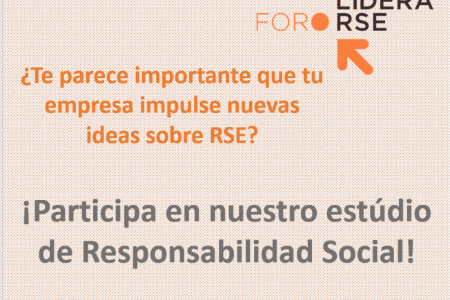 Portada Foro Lidera invitando a participar en el estudio