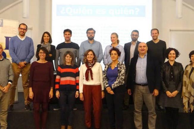 Miembros de los viveros de CEIN y de AEDIPE Navarra